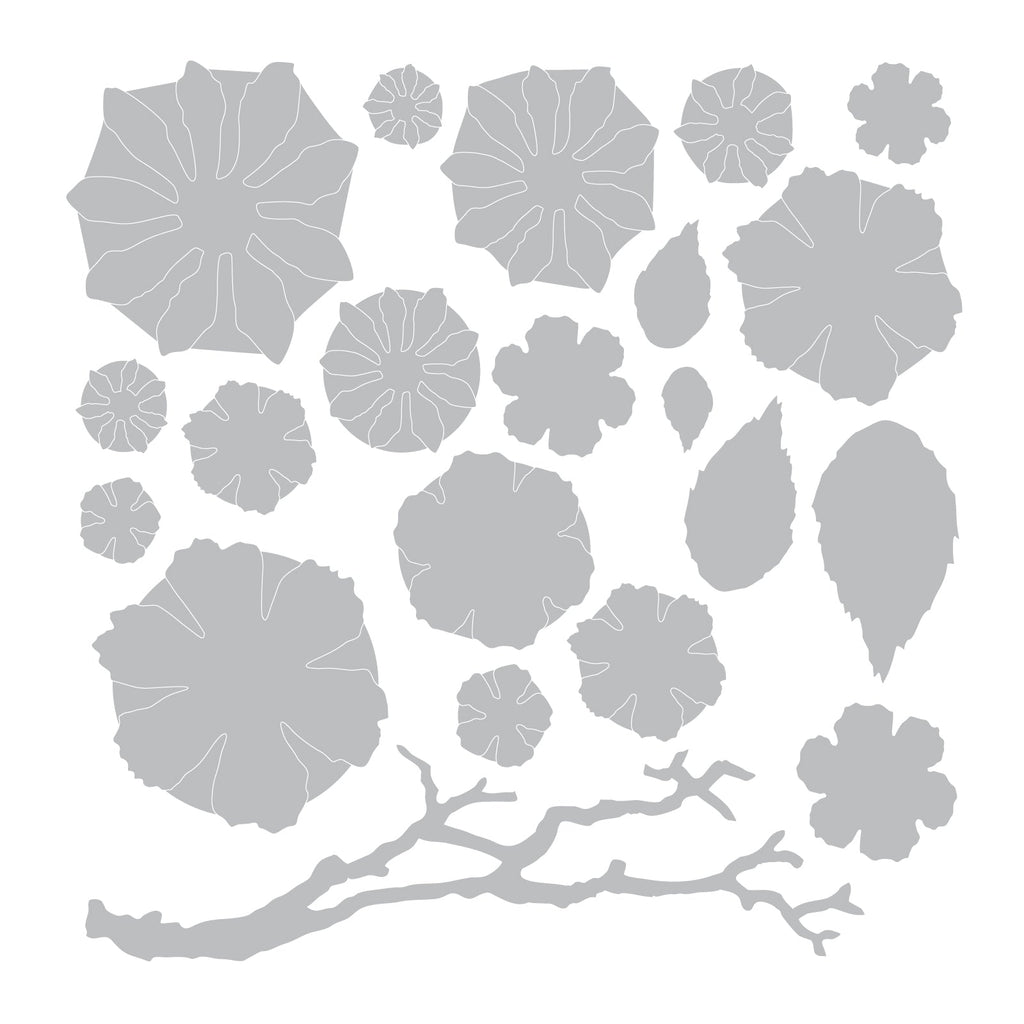 Sizzix Thinlits Die Set 21PK - Small Tattered Florals by Tim Holtz