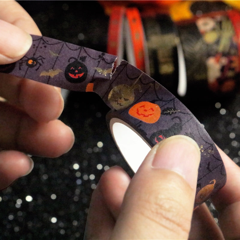 Halloween Holiday Spooky Washi Tape Set